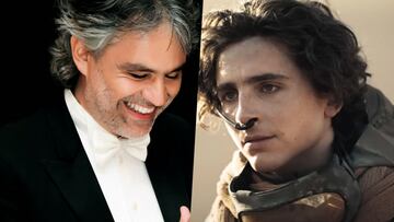 Timothée Chalamet, Andrea Bocelli
