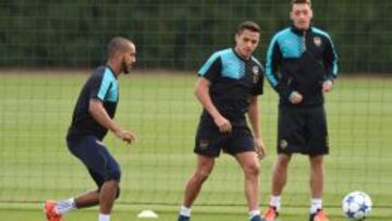 Alexis Sánchez será titular con el Arsenal ante Olympiacos.