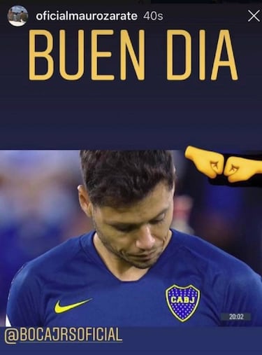 El post de Mauro Zárate tras lo ocurrido en su vuelta a Liniers