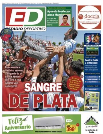 Portadas de la prensa mundial