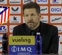 Rueda de prensa de Simeone tras su derrota frente al Athletic en San Mamés