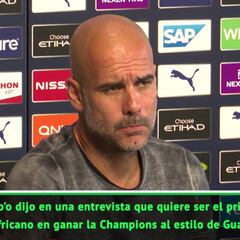 La sorprendente respuesta de Guardiola tras una alabanza de Eto'o hacia él como técnico