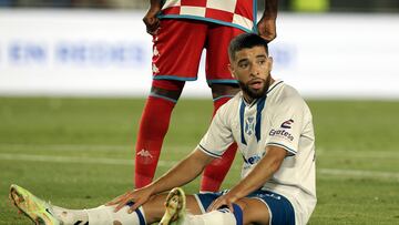 Shashoua, jugador del Albacete, en su etapa en el Tenerife