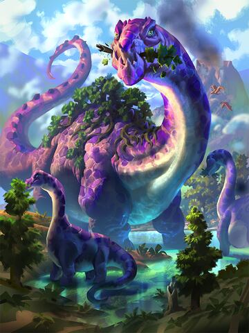 Ilustraci¨®n - Hearthstone: Viaje a Un'Goro (AND)