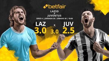 SS Lazio vs. Juventus FC: horario, TV, estadísticas, clasificación y pronósticos