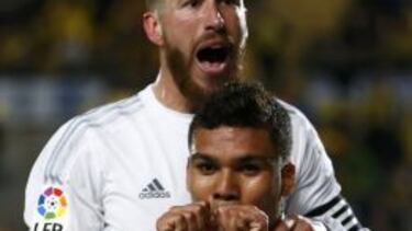 Casemiro y Sergio Ramos.