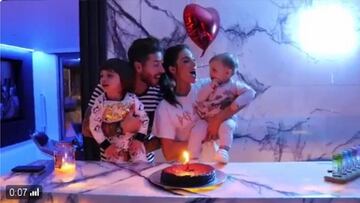 Sergio Ramos celebró el cumpleaños de su hijo Marco