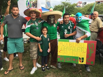 La afición llena de color el Nissan Stadium para el TeamUSA vs Tri