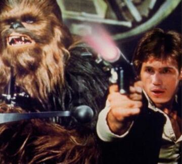 Ersan Ilsayova es Han Solo, con su siempre inseparable Chewbacca.