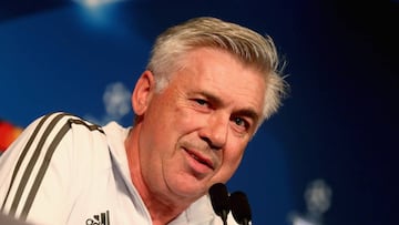 Carlo Ancelotti, head coach of Bayern Muenchen