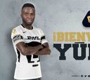 Pumas le da la bienvenida a Yúber Asprilla