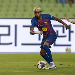 1x1 Barcelona: Yamine Yamine se diverte