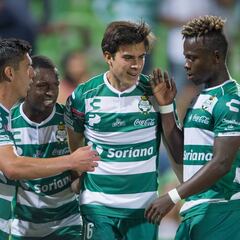 Santos venció a Marathón en los Octavos de Concachampions