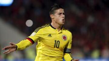 James Rodríguez, capitán y máximo referente de la Selección Colombia