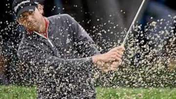 <b>MUY DIFÍCIL.</b> Sergio García completó una buena segunda vuelta, pero tiene complicada la remontada.