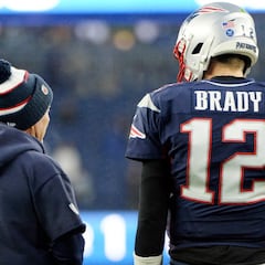 Tom Brady una figura apagada por Bill Belichick