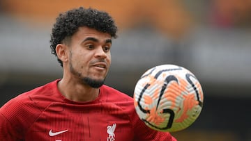 Luis Díaz, delantero de Liverpool.