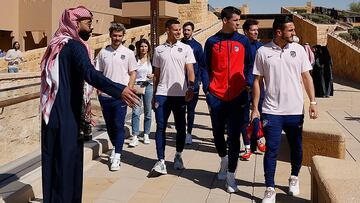El Atlético, de visita en Diriyah