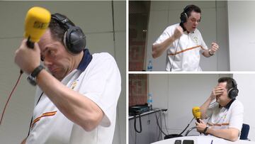 Real Madrid's #1 fan reacts live to Bale's miss