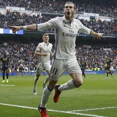 Cuando saca el cañón lo saca de verdad: 7 golazos lejanos de Bale en el Madrid