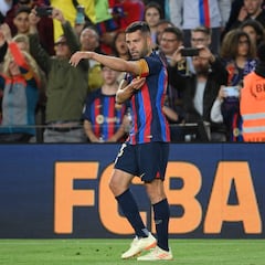 Jordi Alba to leave LaLiga winners Barcelona at the end of the season: how many trophies did he win?