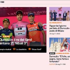 Los medios se rinden al "Rey Dumoulin" y aplauden a Nairo