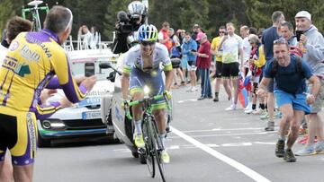 Esteban Chaves mantuvo el segundo lugar de la General a falta de dos etapas para la alta montaña.