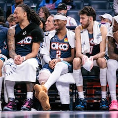 Shai, shooting for the MVP - without playing final quarters