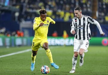 Samuel chukwueze y Mattia De Sciglio.