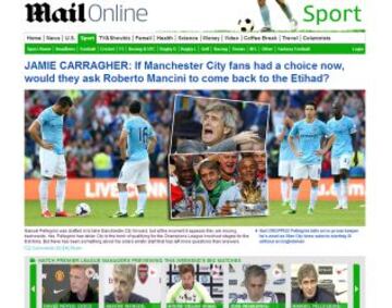 Portadas de la prensa extranjera