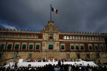 Claudia Sheinbaum tomo posesión como presidenta de México  en el Congreso de la Unión, órgano depositario del poder legislativo federal de México.