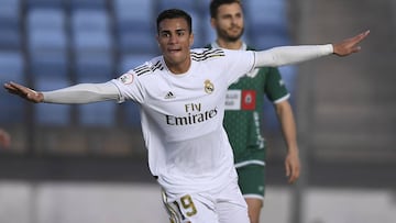 Reinier marc&oacute; con el Real Madrid Castilla.