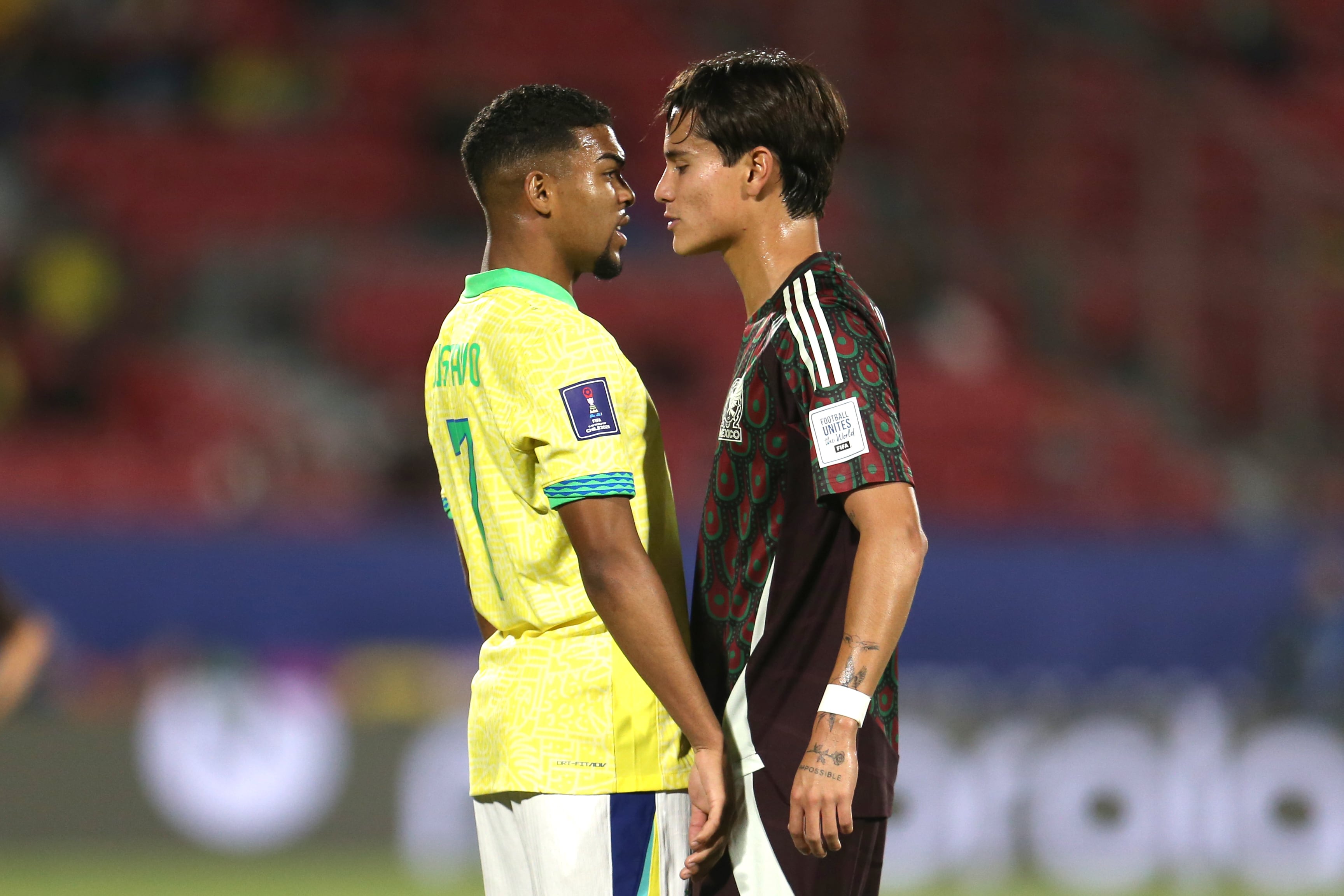 Los goles del Brasil vs México Sub-20