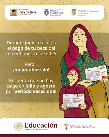 Becas Benito Juárez: estos estudiantes reciben su pago del 16 al 20 de junio del 2025