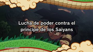 Lucha de poder contra el príncipe de los Saiyans, Dragon Ball Z: Kakarot