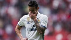 Madrid 1x1: James corrió pero se le nota la falta de minutos