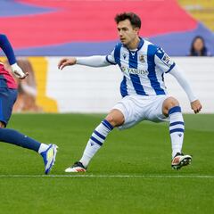 Zubimendi podrá jugar contra el Manchester United