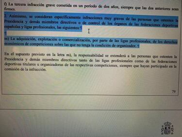La nueva Ley del Deporte pretende impedir el patrocinio de LaLiga a las federaciones