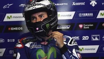 Jorge Lorenzo solo pudo ser décimo en Assen.