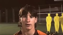 Messi ya avisaba en 2005: "Recuerda mi nombre"