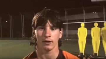 Messi ya lo decía en 2005: "Recuerda mi nombre"