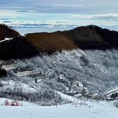 El mundo al revés: la increíble foto de la inversión térmica en Italia