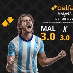Málaga CF vs. RC Deportivo: horario, dónde ver, pronósticos y clasificación