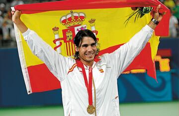 Rafa Nadal fue uno de los oros más especiales de estos Juegos Olímpicos. Consiguió su oro en el tenis individual masculino.