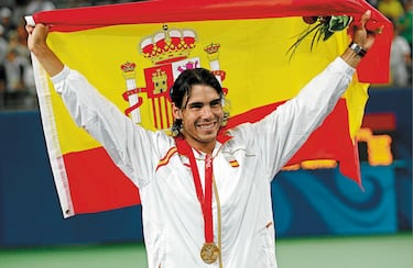 Rafa Nadal fue uno de los oros más especiales de estos Juegos Olímpicos. Consiguió su oro en el tenis individual masculino.