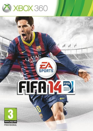 FIFA 14 estrena portada con un entusiasmado Messi