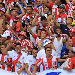 13 hinchas heridos por caída de baranda en el Metropolitano