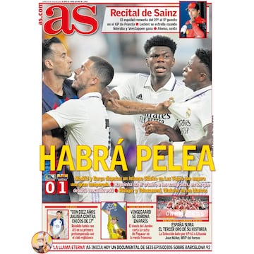 Las portadas de AS de julio