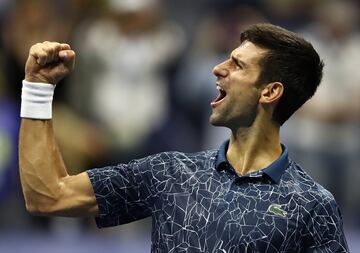 Novak Djokovic ante Kei Nishikori.