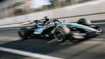 Antonelli leads the third day with a top-five dominated by Mercedes engines. Race simulations for Kimi and Russell. The AMR26 is already in Barcelona.